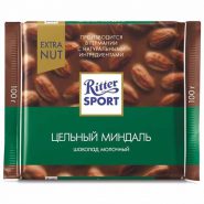 شکلات بادام اکسترا ریتر اسپرت Ritter Sport 100g