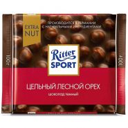 شکلات تلخ فندق اکسترا ریتر اسپرت Ritter Sport 100g